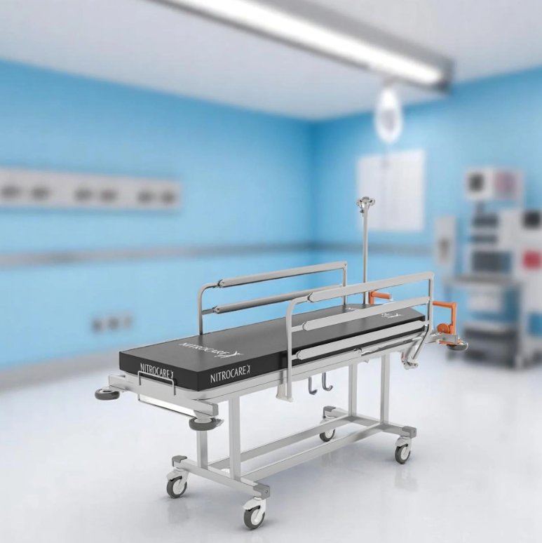 Nitrocare Azur SD 17 Тележка-каталка немагнитная для МРТ