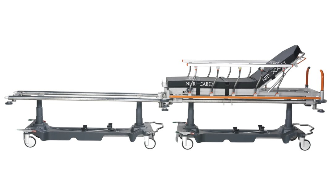 NITROCARE NTCR SD06 Каталка трансферная из нержавеющей стали