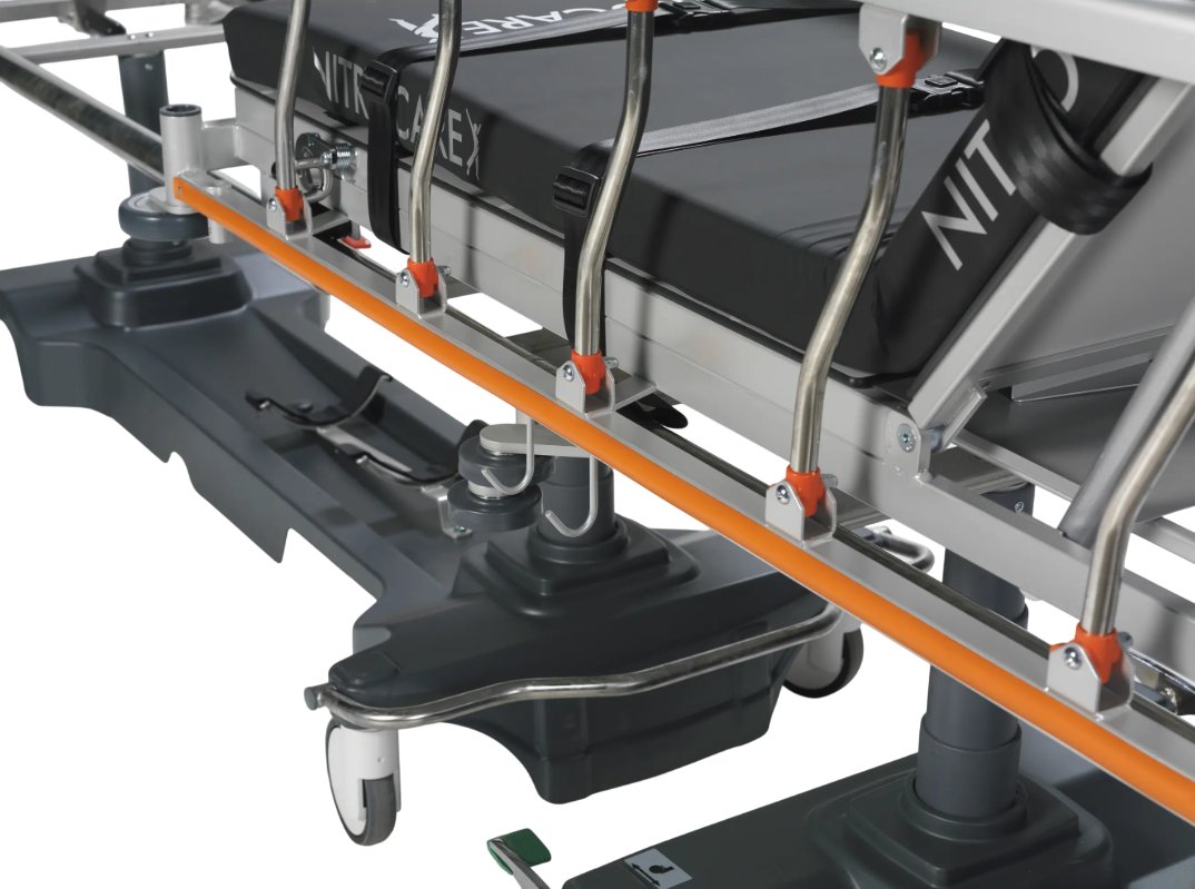 NITROCARE NTCR SD06 Каталка трансферная из нержавеющей стали